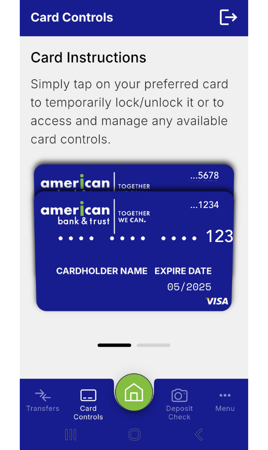 Card Controls